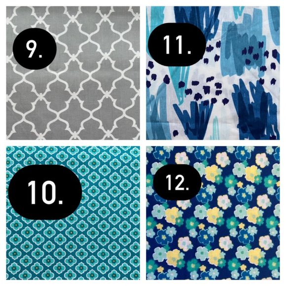 🟦Custom Handmade Reversible Dog Bandanas! - Picture 4 of 14